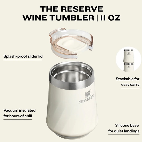 Stanley The Textured Reserve Wine Tumbler | 11 OZ - Picture 5 of 5